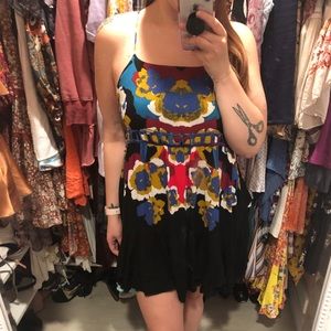 Free people black dress- large